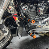 Performance Highway Peg High 2 Step Crash Bar Cage Engine Guard For 2014-2025 Harley Road Glide Street Glide ST Road King CVO FLHX FLHR FLTRXS - pazoma