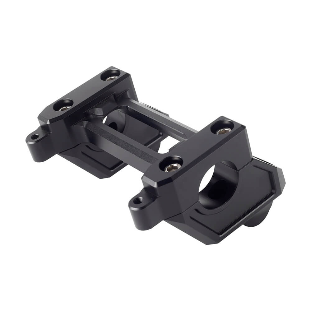 Pull Back Riser W/ Top Clamp Cover Kit Handlebar Conversion from 25.4mm to 31.8mm For Harley Sportster S 1250 RH1250S 2021-2025 - pazoma