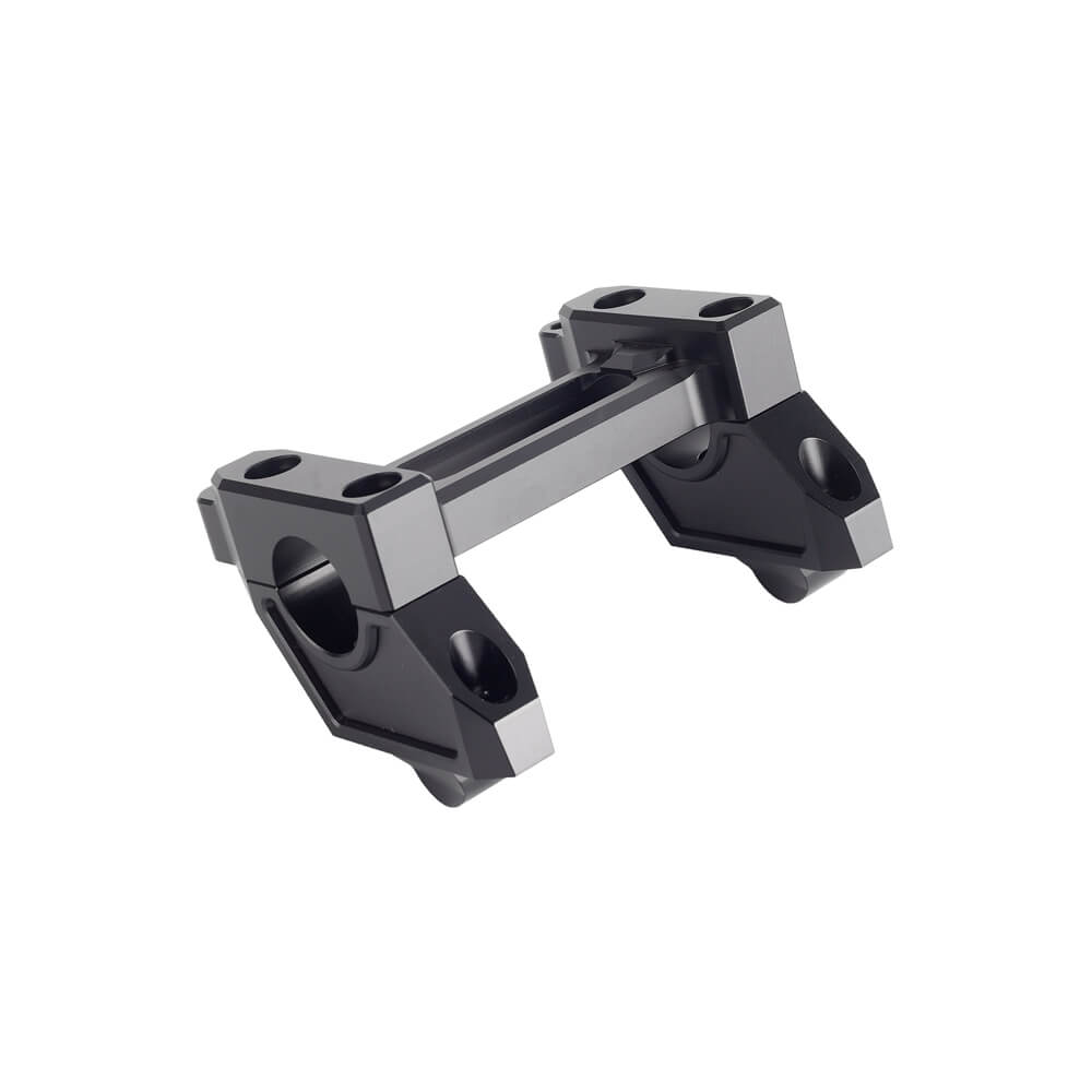 Pull Back Riser W/ Top Clamp Cover Kit Handlebar Conversion from 25.4mm to 31.8mm For Harley Sportster S 1250 RH1250S 2021-2025 - pazoma