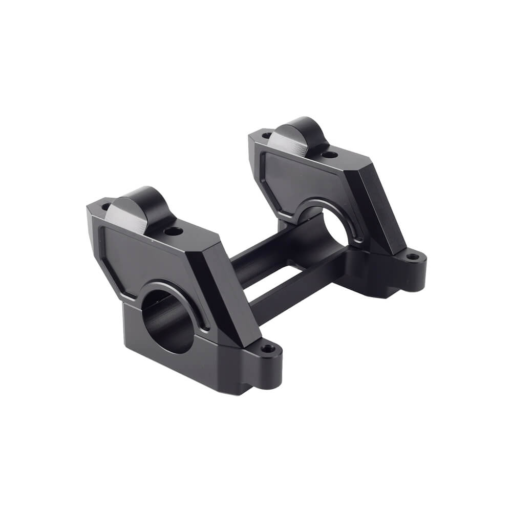 Pull Back Riser W/ Top Clamp Cover Kit Handlebar Conversion from 25.4mm to 31.8mm For Harley Sportster S 1250 RH1250S 2021-2025 - pazoma