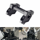 Pull Back Riser W/ Top Clamp Cover Kit Handlebar Conversion from 25.4mm to 31.8mm For Harley Sportster S 1250 RH1250S 2021-2025