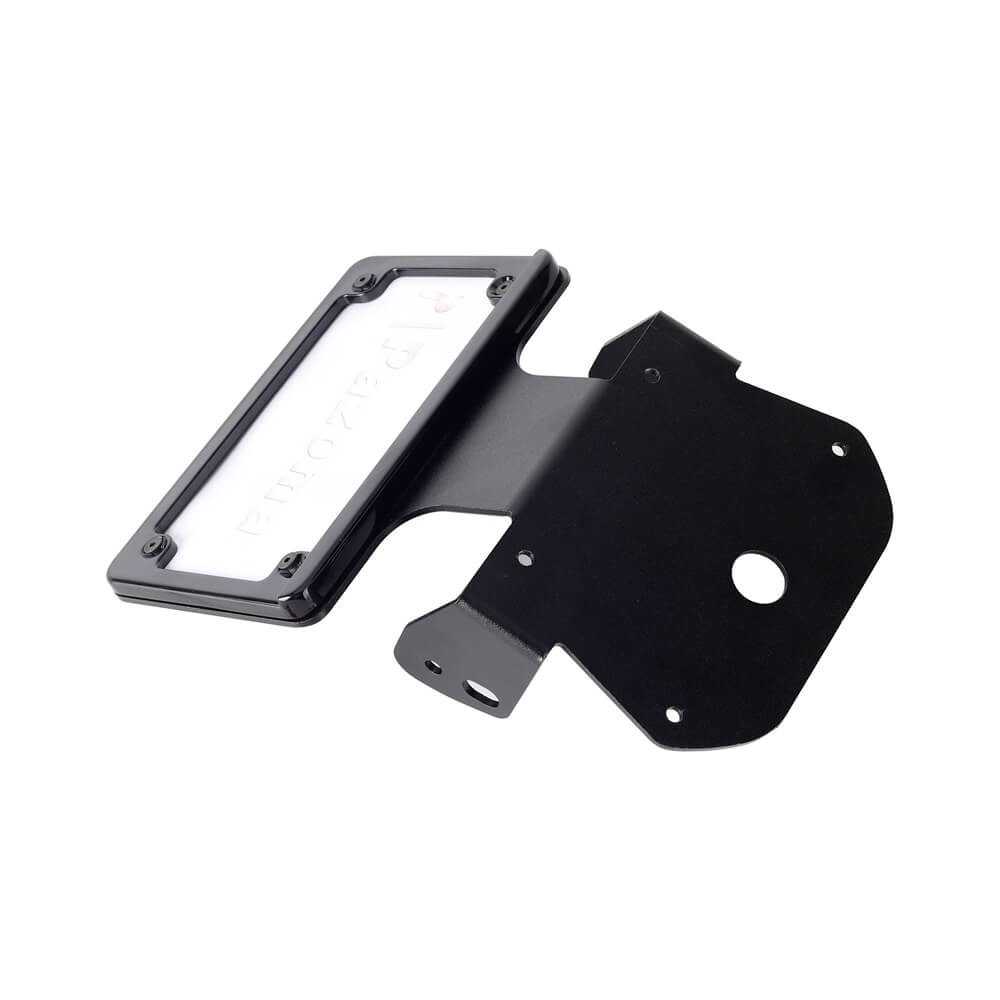 2021-2025 Harley Pan America ST 1250 Special RA1250 RA1250S CVO RA1250SE License Plate Bracket Holder Fender Eliminator Kit With LED Light Plate Frame - pazoma