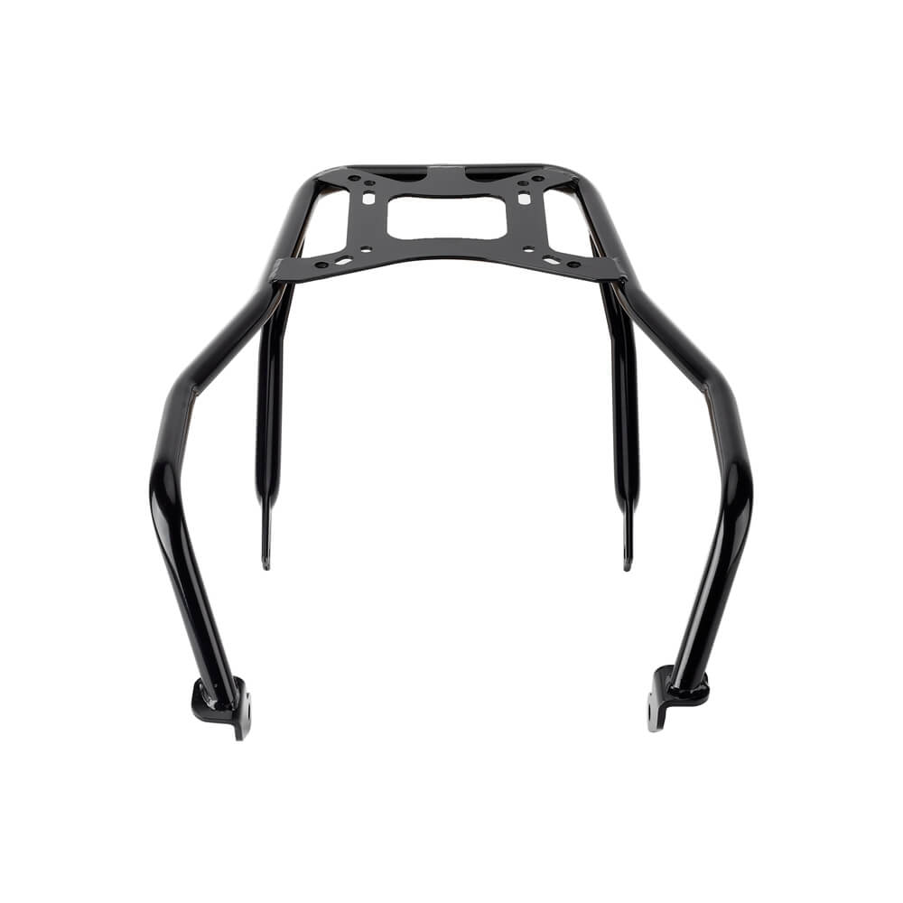 Rear Luggage Rack Carrier Top Case Mount Bracket Passenger Grab Handle Bars For Harley M8 Softail Street Bob Standard FXBB FXBBS FXST 2018-2025 - pazoma