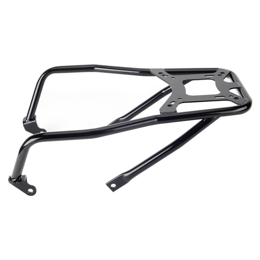 Rear Luggage Rack Carrier Top Case Mount Bracket Passenger Grab Handle Bars For Harley M8 Softail Street Bob Standard FXBB FXBBS FXST 2018-2025 - pazoma