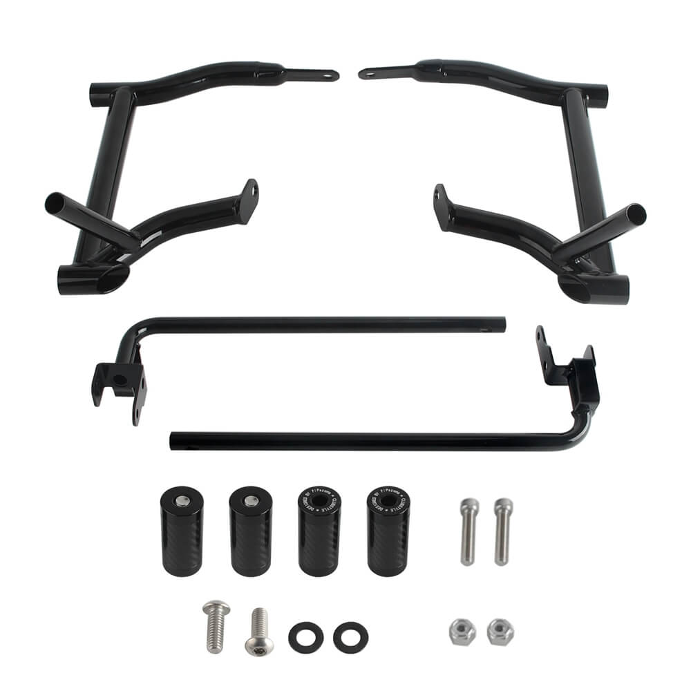 Rear Performance Crash Bar Saddlebags Guards For '14-'25 Harley Touring Street Glide Road Glide Road King Electra Ultra FLHT FLHX - pazoma