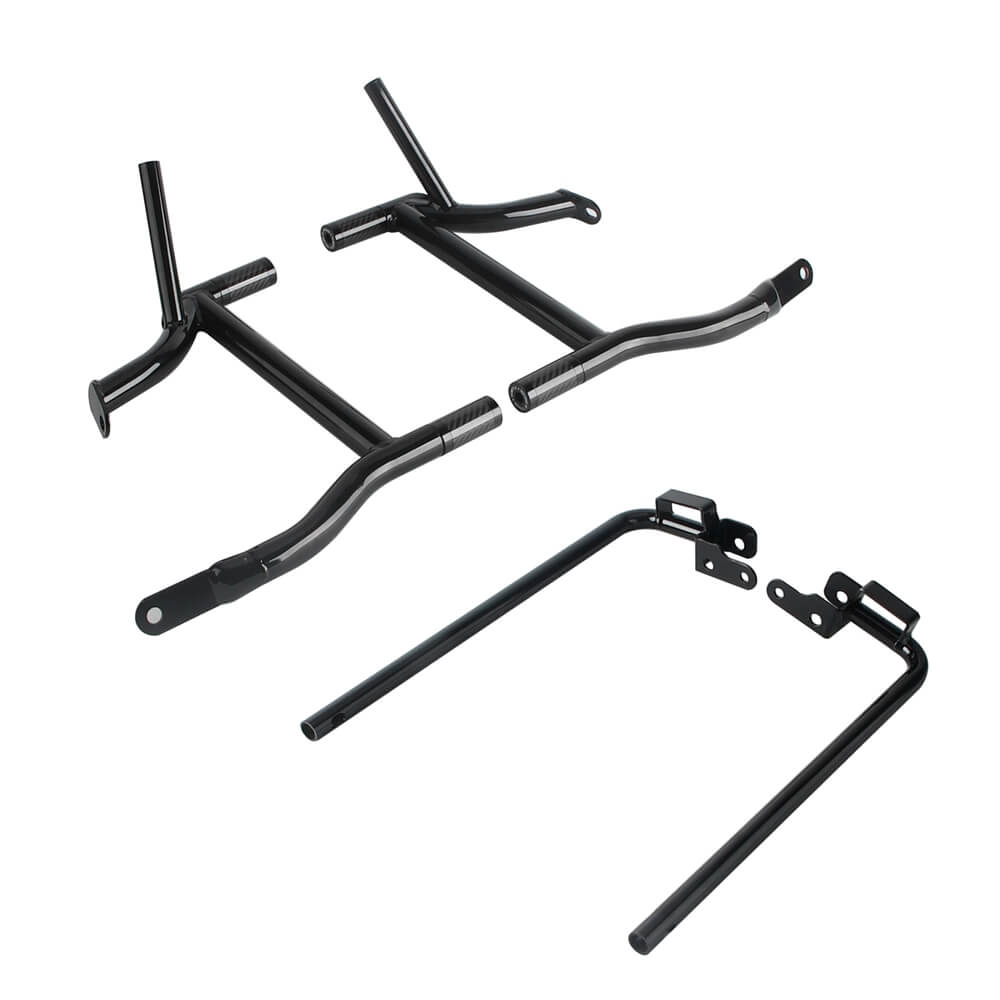 Rear Performance Crash Bar Saddlebags Guards For '14-'25 Harley Touring Street Glide Road Glide Road King Electra Ultra FLHT FLHX - pazoma