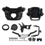 ST Style Front Fairing W/Slim Line 5 3/4" LED Headlight For Harley Softail Street Bob Standard Low Rider S FXLR FXBB FXST 18- - pazoma