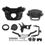 ST Style Front Fairing W/Slim Line 5 3/4" LED Headlight For Harley Softail Street Bob Standard Low Rider S FXLR FXBB FXST 18- - pazoma