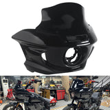 ST Style Front Headlight Fairing W/Windshield & Bracket Set For Harley M8 Softail Low Rider S 117 FXLRS 2022-2025 - pazoma
