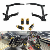Rear Performance Crash Bar Saddlebags Guards For '14-'25 Harley Touring Street Glide Road Glide Road King Electra Ultra FLHT FLHX - pazoma