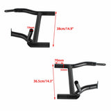 2014-25 Harley Street Glide Road Glide Road King FLHR FLTR FLHX FLHTKSE Performance High 2 Step Crash Bar Engine Guard Saddlebag Tip-Over Bar - pazoma