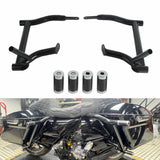 Rear Performance Crash Bar Saddlebags Guards For '14-'25 Harley Touring Street Glide Road Glide Road King Electra Ultra FLHT FLHX - pazoma