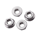 Stainless Steel Exhaust Flange Nut For Harley Davidson 1984-2025 Touring Dyna Softail Sportster Evolution Big Twin Evolution & Twin Cam Models - pazoma