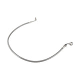 Stainless Upper Brake Line w/ Banjo Adapter For Harley Softail M8 Heritage Classic Breakout Slim Fat Boy Street Bob Sport Glide - pazoma