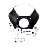 Headlight Gauntlet Front Fairing Windshield Kit For Harley Dyna Softail Street Bob Sportster XL 883 1200 Street XG500 750 1986-2020 - pazoma
