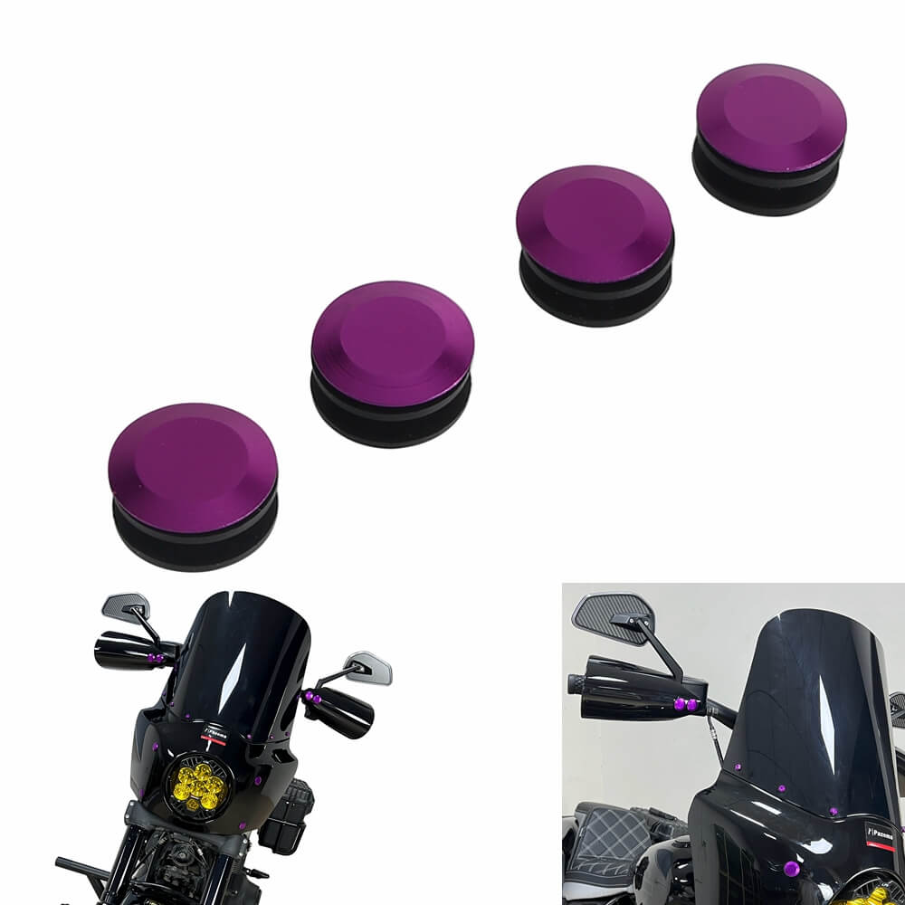 T25 Bolts Screws Bushing Inserts For Harley Low Rider S Road Glide King Softail Dyna Sportster Memphis Shades Hand Guards Indian Scout Bobber - pazoma