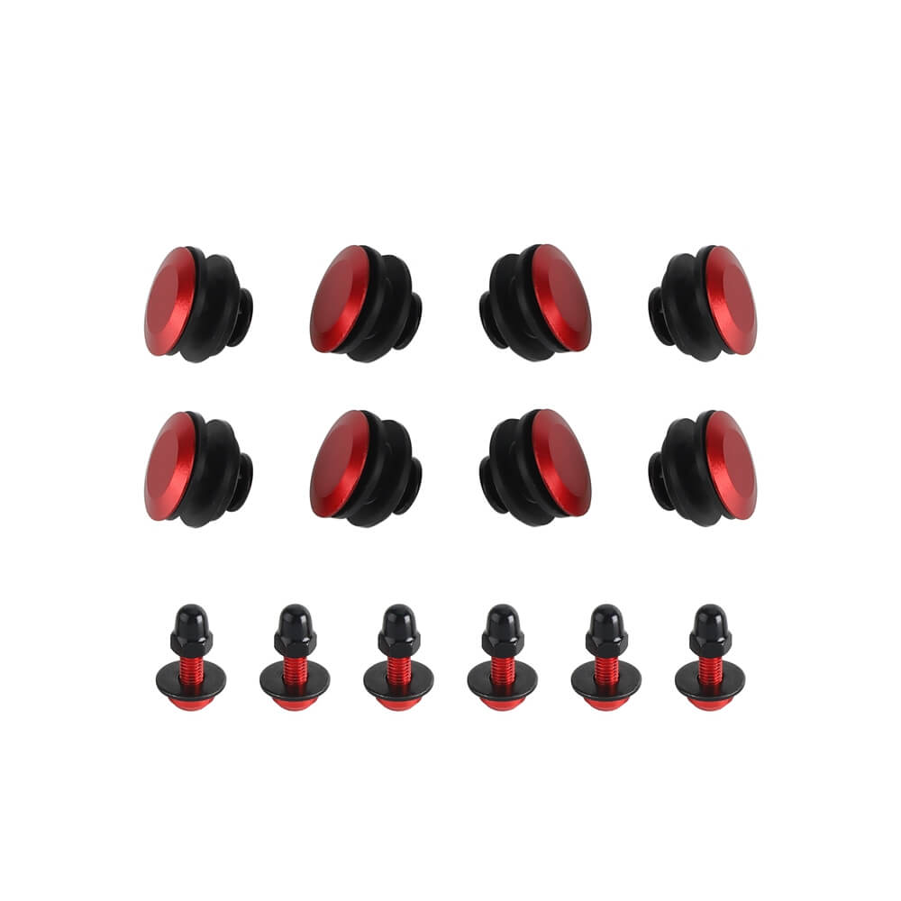T25 Bolts Screws Bushing Inserts for Harley Memphis Shades Road Warrior Fairing Trigger-Lock Mount Kit Windscreen Hand Guards MEM7371 MEB7215 - pazoma