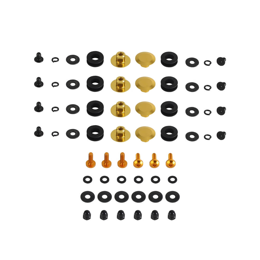 T25 Bolts Screws Bushing Inserts for Harley Memphis Shades Road Warrior Fairing Trigger-Lock Mount Kit Windscreen Hand Guards MEM7371 MEB7215 - pazoma