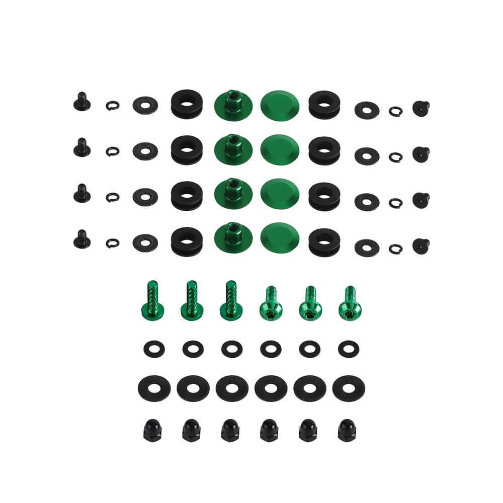 T25 Bolts Screws Bushing Inserts for Harley Memphis Shades Road Warrior Fairing Trigger-Lock Mount Kit Windscreen Hand Guards MEM7371 MEB7215 - pazoma