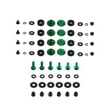 T25 Bolts Screws Bushing Inserts for Harley Memphis Shades Road Warrior Fairing Trigger-Lock Mount Kit Windscreen Hand Guards MEM7371 MEB7215 - pazoma