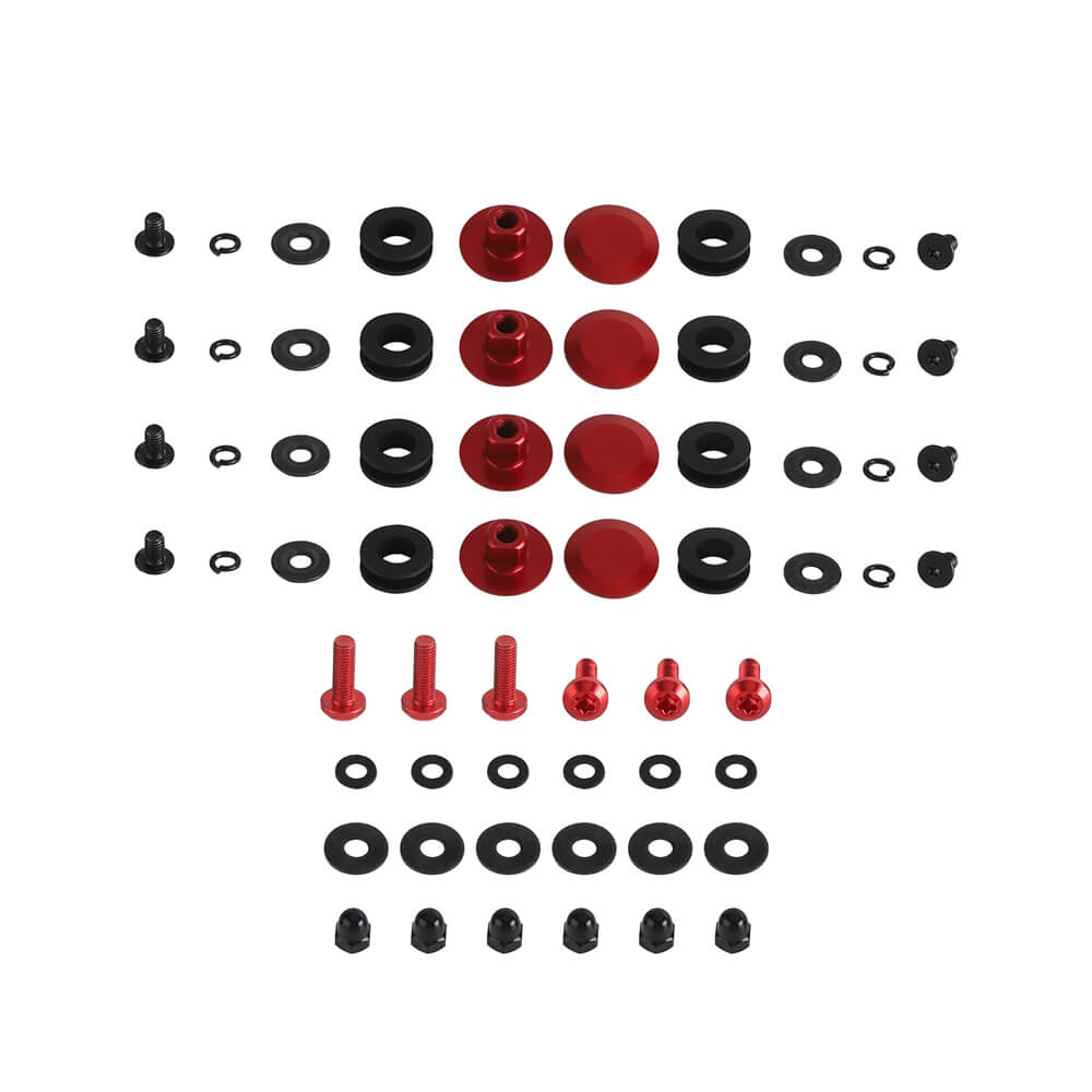 T25 Bolts Screws Bushing Inserts for Harley Memphis Shades Road Warrior Fairing Trigger-Lock Mount Kit Windscreen Hand Guards MEM7371 MEB7215 - pazoma