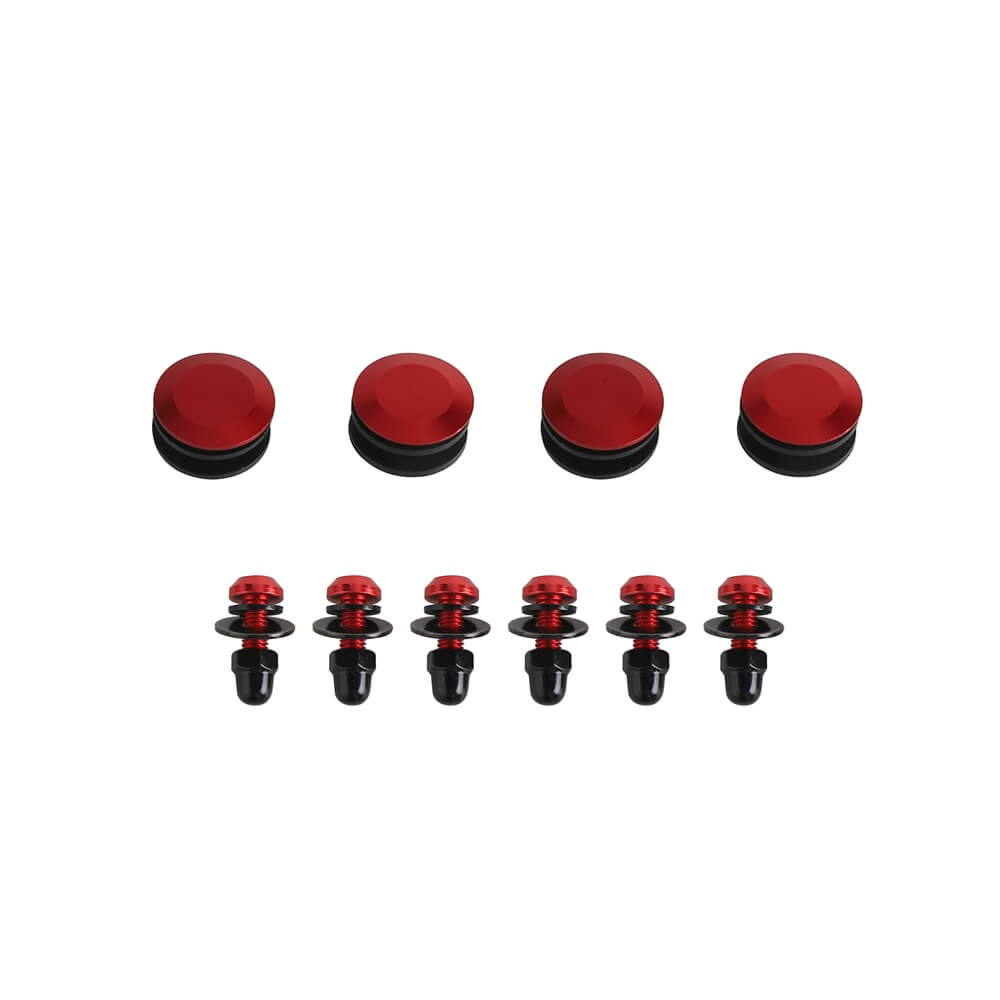 T25 Bolts Screws Bushing Inserts for Harley Memphis Shades Road Warrior Fairing Trigger-Lock Mount Kit Windscreen MEM7371 7391 7411 7421 7441 - pazoma