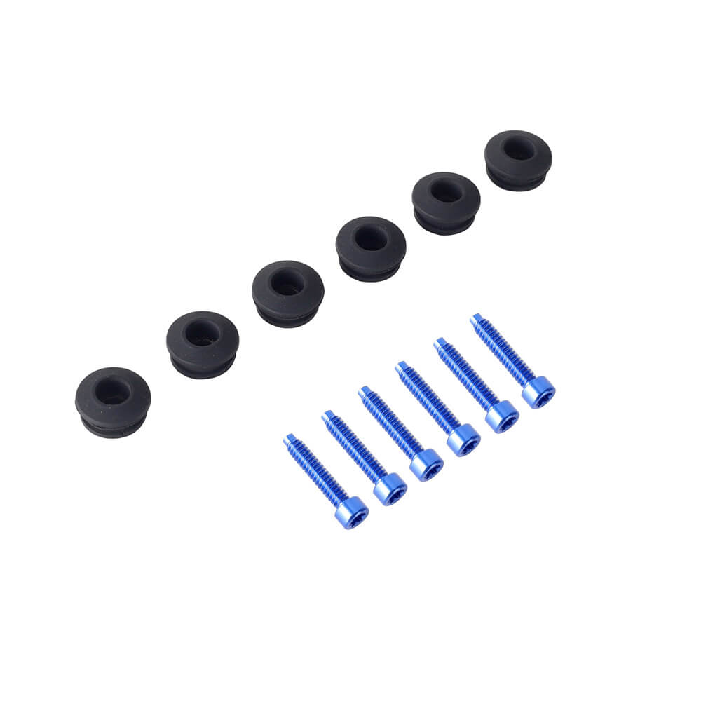T27 Fairing Windshield Bolts Screws W Rubber Grommets Washer for Harley Softail Low Rider ST 117 FXLRST FXRST Windscreen 2022-24 - pazoma