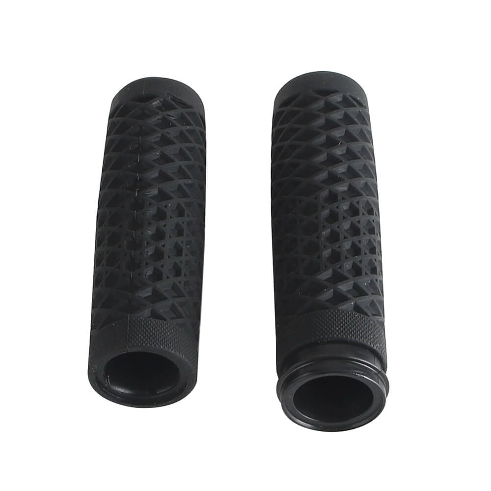 TBW Rubber Motorcycle 1 Hand Grips For Harley Touring Softail Dyna With Throttle By Wire Electronic Throttle Models 2008-2024 - pazoma