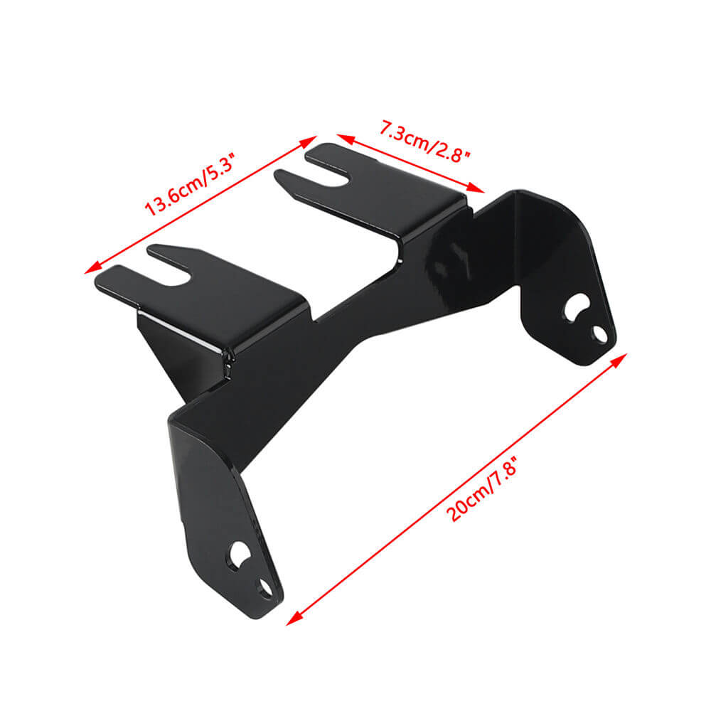 Universal 3.5" Bar Mount Baja Designs LP9 Pro LED Auxiliary Light Lighting Bracket System Mounting Combo Kit For Harley Road King Dyna Softail - pazoma