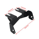 Universal 3.5" Bar Mount Baja Designs LP9 Pro LED Auxiliary Light Lighting Bracket System Mounting Combo Kit For Harley Road King Dyna Softail - pazoma