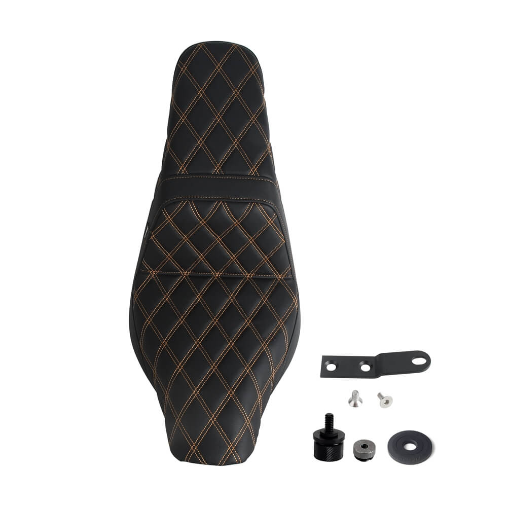 Upgrade Your Ride Performance For Harley Softail Low Rider ST S Sport Glide FLSB FXLR FXLRS FXLRST LS Step 2-Up Gel Pad Seats 2018- - pazoma