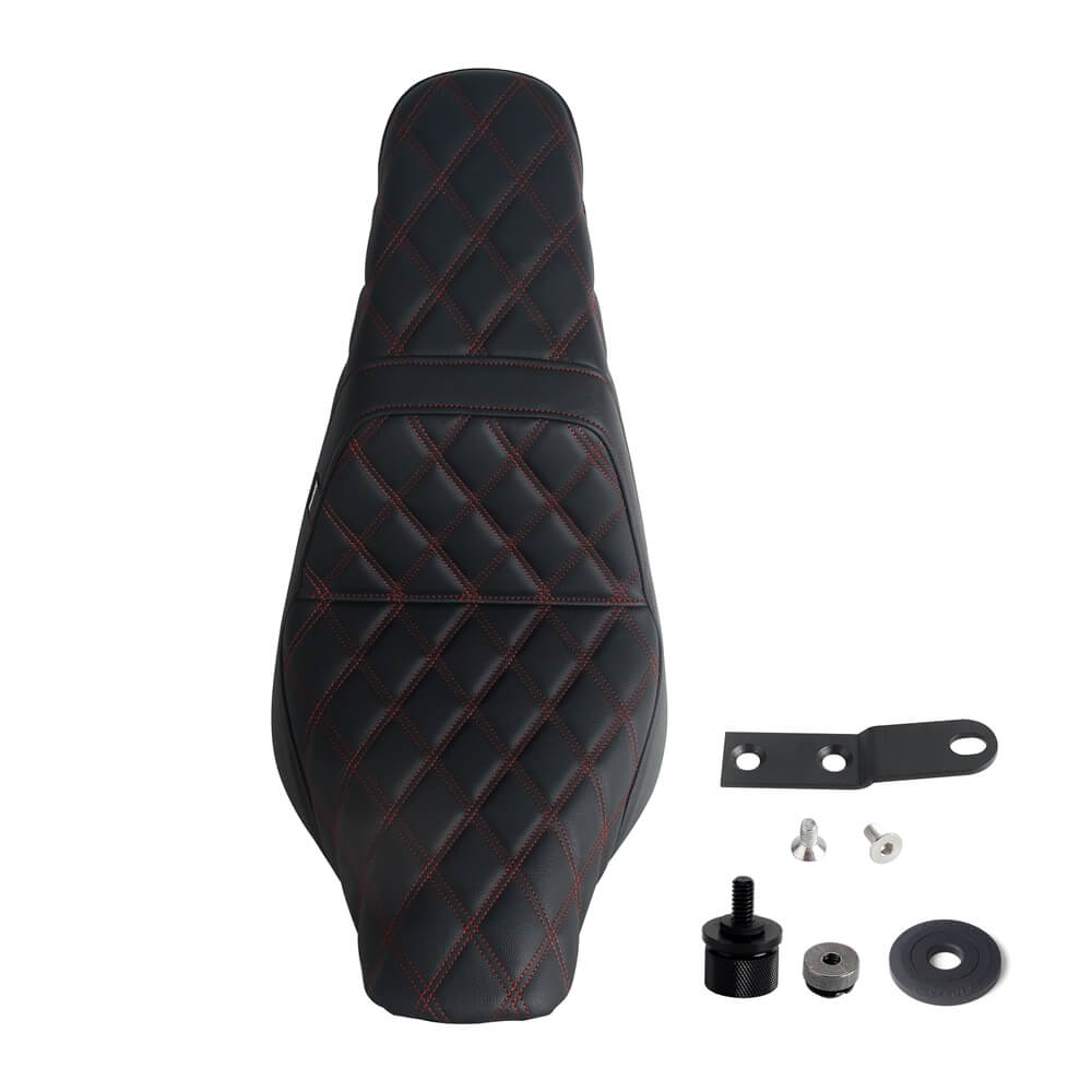 Upgrade Your Ride Performance For Harley Softail Low Rider ST S Sport Glide FLSB FXLR FXLRS FXLRST LS Step 2-Up Gel Pad Seats 2018- - pazoma