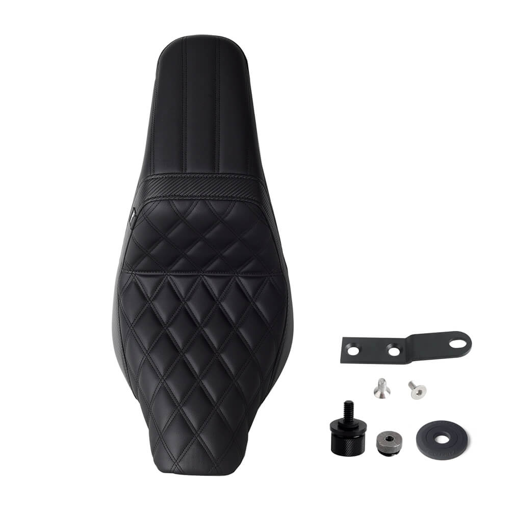 Upgrade Your Ride Performance For Harley Softail Low Rider ST S Sport Glide FLSB FXLR FXLRS FXLRST LS Step 2-Up Gel Pad Seats 2018- - pazoma