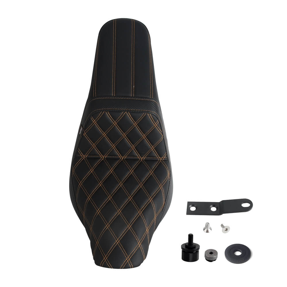 Upgrade Your Ride Performance For Harley Softail Low Rider ST S Sport Glide FLSB FXLR FXLRS FXLRST LS Step 2-Up Gel Pad Seats 2018- - pazoma