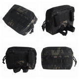 Utility Molle Bar Handlebar T-Bar Bag Handle Bags For Harley Dyna Softail Low Rider S Street Bob FXBB Sportster Tool Pouch Storage Bag - pazoma