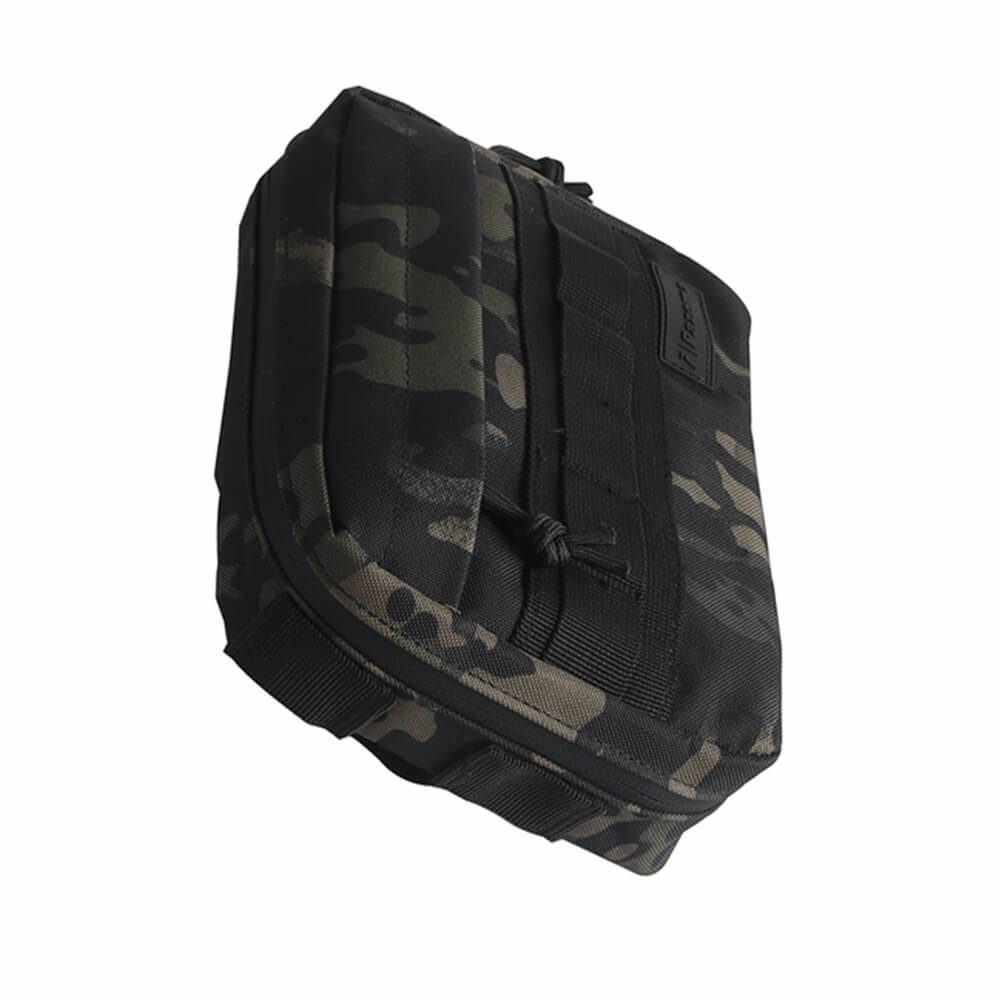 Utility Molle Bar Handlebar T-Bar Bag Handle Bags For Harley Dyna Softail Low Rider S Street Bob FXBB Sportster Tool Pouch Storage Bag - pazoma