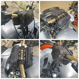 Utility Molle Bar Handlebar T-Bar Bag Handle Bags For Harley Dyna Softail Low Rider S Street Bob FXBB Sportster Tool Pouch Storage Bag - pazoma