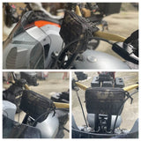 Utility Molle Bar Handlebar T-Bar Bag Handle Bags For Harley Dyna Softail Low Rider S Street Bob FXBB Sportster Tool Pouch Storage Bag - pazoma