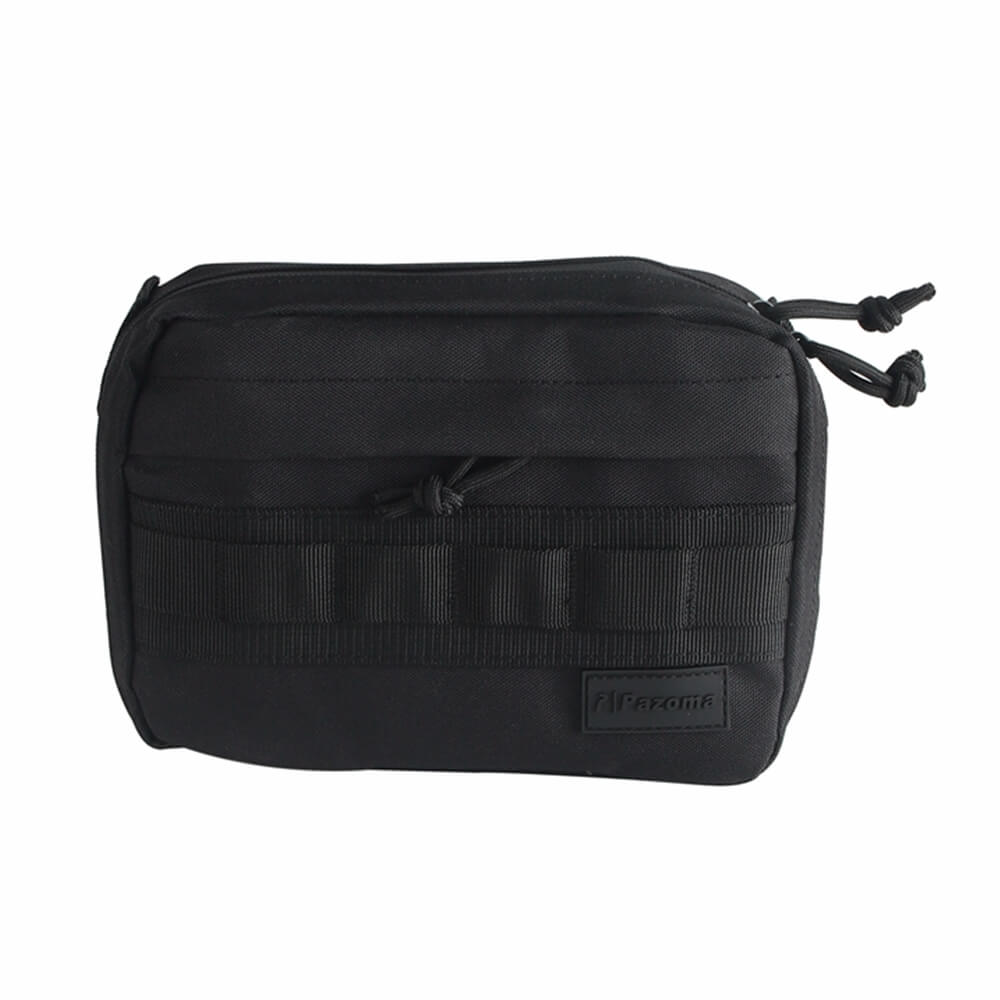 Utility Molle Bar Handlebar T-Bar Bag Handle Bags For Harley Dyna Softail Low Rider S Street Bob FXBB Sportster Tool Pouch Storage Bag - pazoma