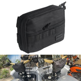 Utility Molle Bar Handlebar T-Bar Bag Handle Bags For Harley Dyna Softail Low Rider S Street Bob FXBB Sportster Tool Pouch Storage Bag - pazoma