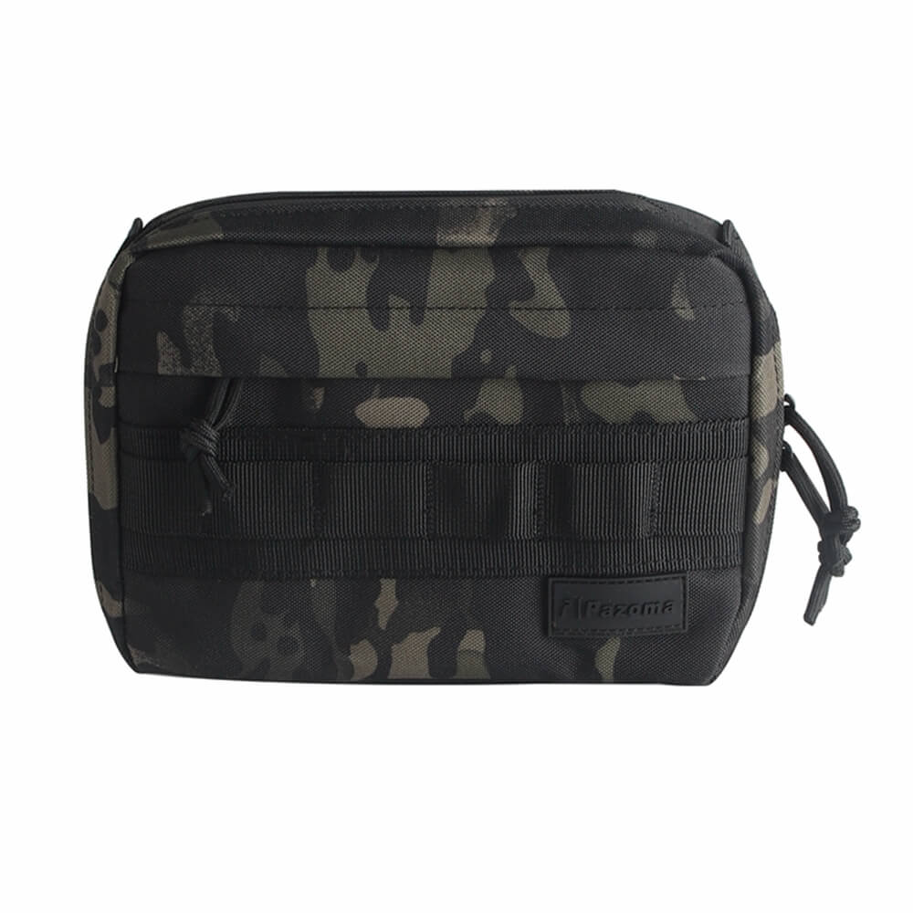 Utility Molle Bar Handlebar T-Bar Bag Handle Bags For Harley Dyna Softail Low Rider S Street Bob FXBB Sportster Tool Pouch Storage Bag - pazoma
