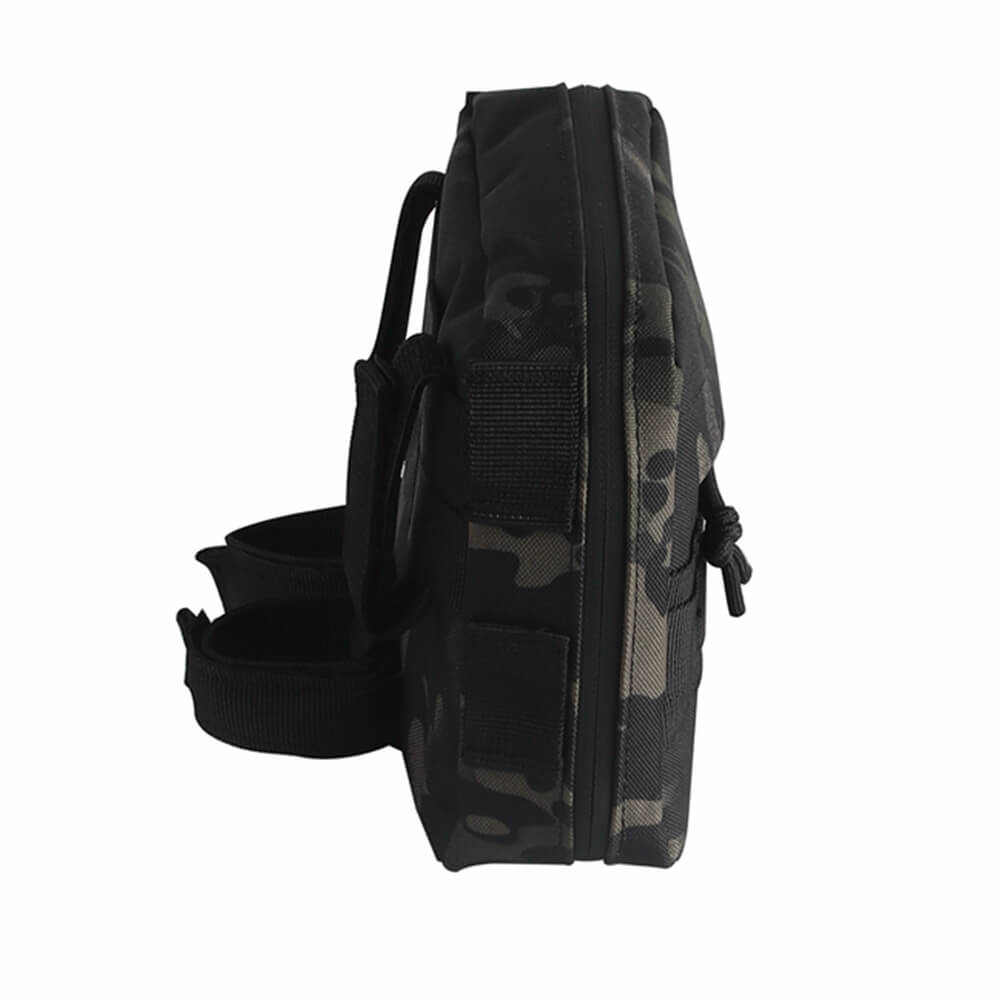 Utility Molle Bar Handlebar T-Bar Bag Handle Bags For Harley Dyna Softail Low Rider S Street Bob FXBB Sportster Tool Pouch Storage Bag - pazoma