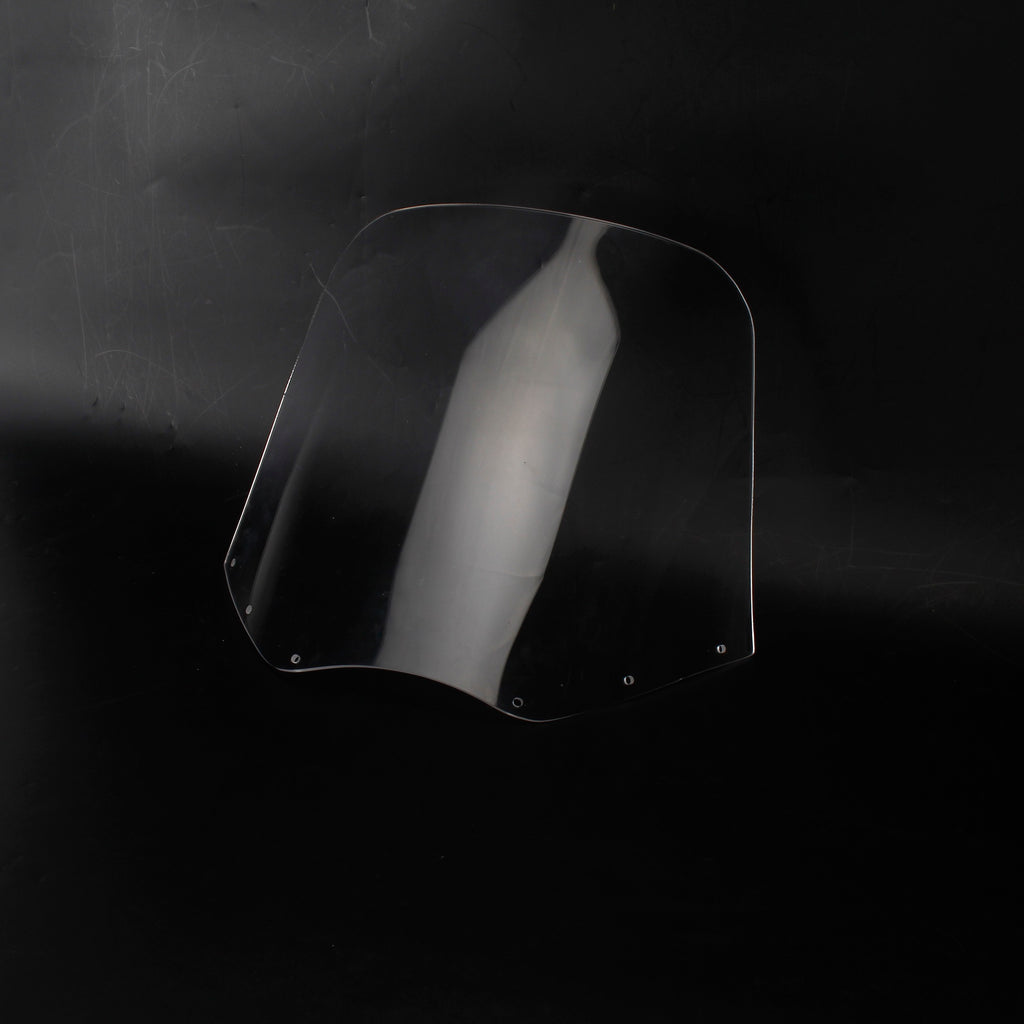 Motorcycle 15" Windshield Replace Headlight Fairings Windscreen For Harley Dyna Low Rider Street Bob Super Glide - pazoma