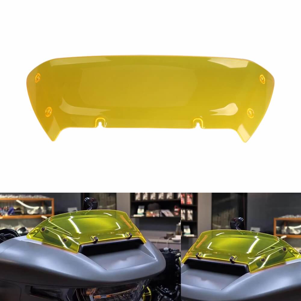 Wind Splitter 4.5 in. Windshield Windshield Deflector For Harley Touring CVO 121 Road Glide ST FLTRSE FLTRSTSE FLTRX 117 2023-2025 - pazoma