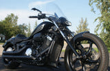 Harley V-Rod Choppers Bobbers Cyclops Custom Motorcycle Headlight Double Oval Wave Twin Headlamp - pazoma