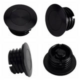 Pop-up Flush-Mount Fuel Cap and Left Side Tank Cap Kit For Harley M8 Softail Deluxe FLDE Fat Boy FLFB FLFBS Heritage Classic FLHC FLHCS 18-21 - pazoma