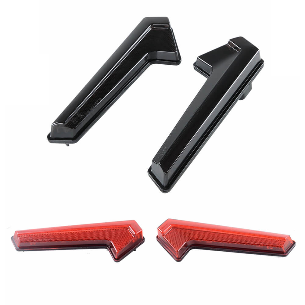 UTV LED Taillights Tail Lights Assembly Rear Lamps for Polaris RZR XP Turbo Sportsman 1000 850 570 2017-2025 - pazoma