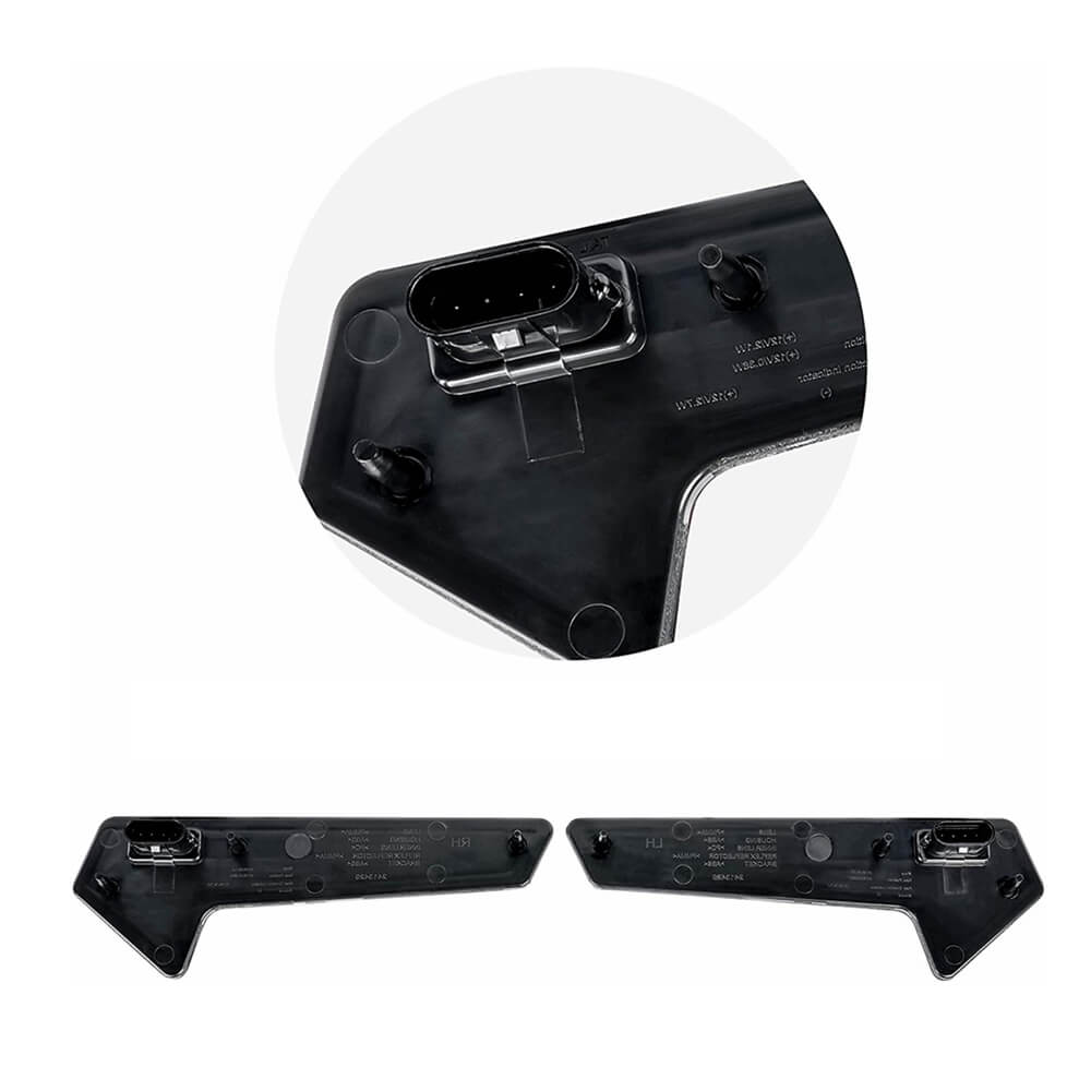 UTV LED Taillights Tail Lights Assembly Rear Lamps for Polaris RZR XP Turbo Sportsman 1000 850 570 2017-2025 - pazoma