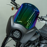 2020-2025 Harley Softail Low Rider S 114 117 FXLRS T-Sport Fairing Windshield w/ 5.75'' LED Headlight Projection Headlamp Kit - pazoma