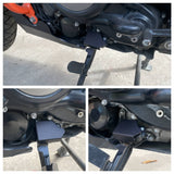 2021-2025 Harley Pan America 1250 ST RA1250ST Special RA1250 RA1250S Sidestand Switch Guard Cover Protection Side Stand Protectors Black - pazoma